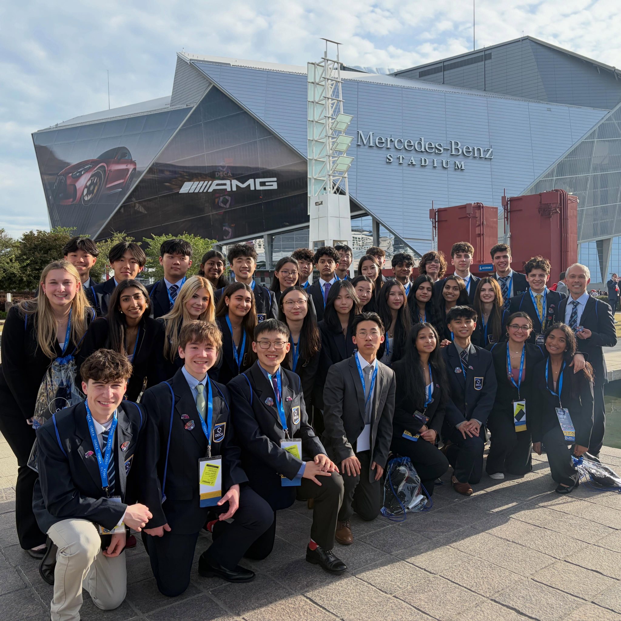 BCA DECA members